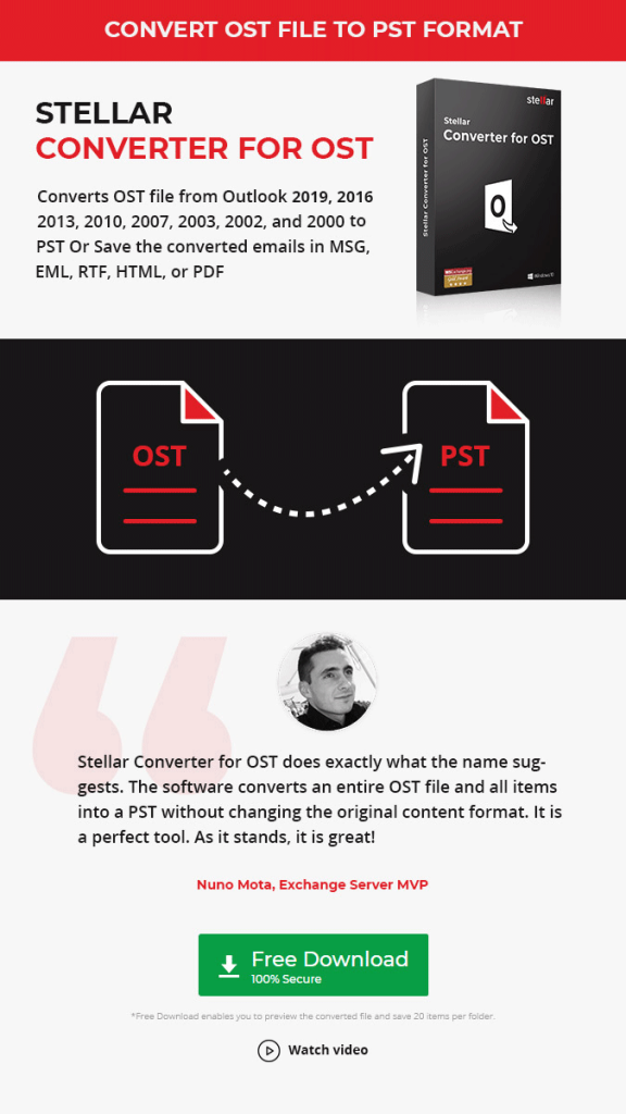 How to Convert OST to PST in Outlook 2016/2013/2010/2007 Exchange Server & MS Outlook Blog