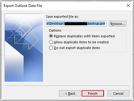 how to export my 2007 outlook personal folders
