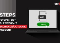 How to open the OST file without outlook or Exchange Account