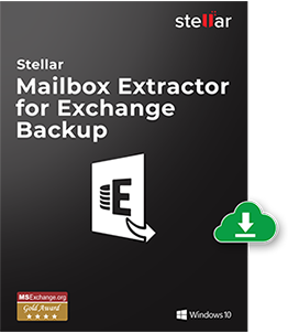 Stellar Mailbox Extractor for Exchange Backup Box