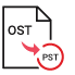 Convert Outlook OST file to PST File Format