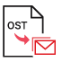 Converts OST file to PST