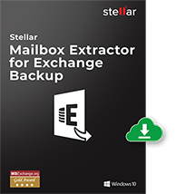 Stellar Mailbox Extractor for Exchange Backup Box